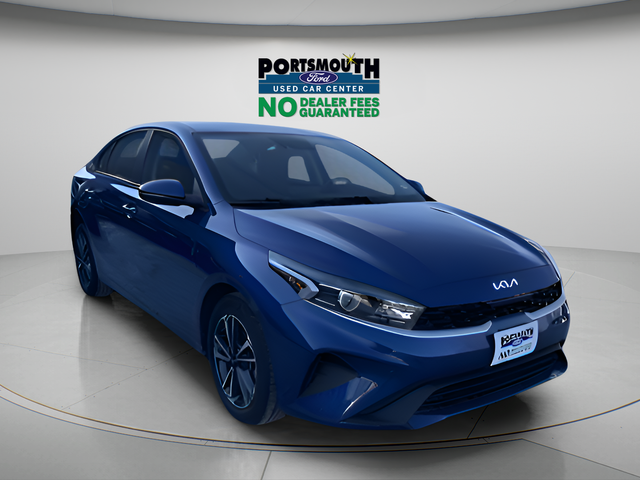 Deep Sea Blue 2023 Kia Forte LXS FWD Sedan Front-Wheel Drive Continuously Variable Transmission