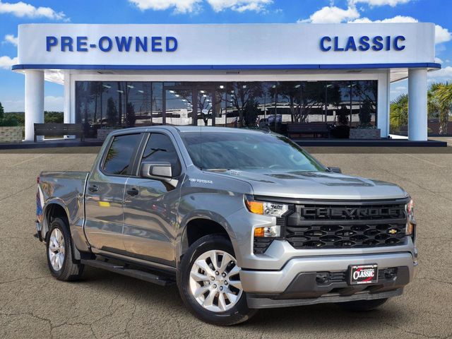 2025 Chevrolet Silverado 1500 Custom Gray at Classic Elite Chevrolet Sugar Land