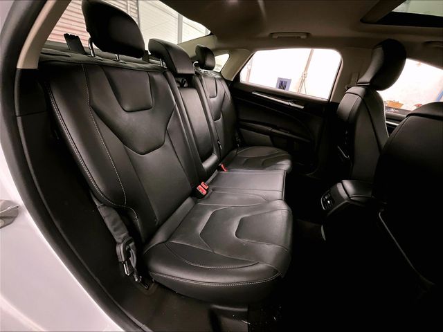 2019 Ford Fusion Titanium White at Grove City Ford