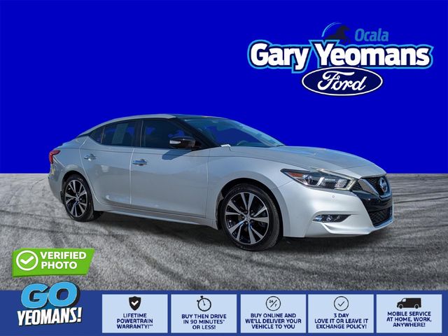Brilliant Silver 2018 Nissan Maxima Sedan Front-Wheel Drive Continuously Variable Transmission