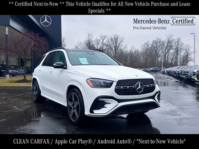 Polar White 2026 Mercedes-Benz GLE 350 4MATIC SUV / Crossover All-Wheel Drive 9-Speed Automatic