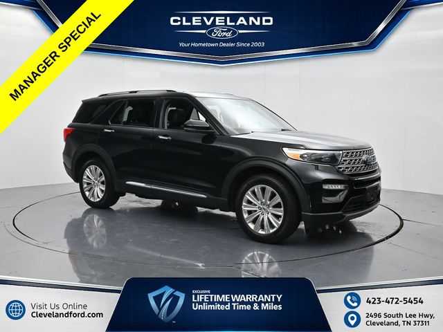 Black Metallic 2023 Ford Explorer SUV / Crossover All-Wheel Drive Automatic