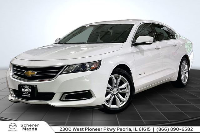 Summit White 2016 Chevrolet Impala Sedan Front-Wheel Drive 6-Speed Automatic Overdrive