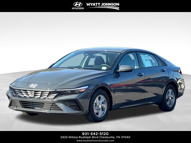 Ecotronic Gray 2026 Hyundai Elantra Sedan Front-Wheel Drive Continuously Variable Transmission