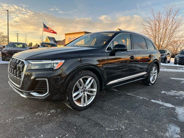 Black Metallic 2025 Audi Q7 quattro Premium Plus 55 TFSI SUV / Crossover All-Wheel Drive 8-Speed Automatic