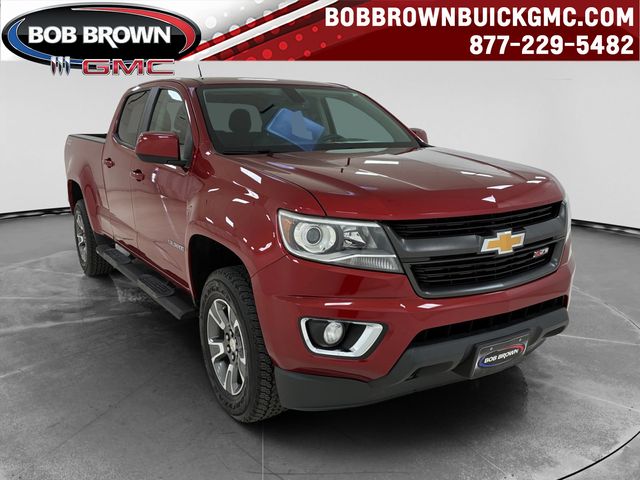 Red Rock Metallic 2015 Chevrolet Colorado Z71 Crew Cab 4WD Pickup Truck Four-Wheel Drive 6-Speed Automatic
