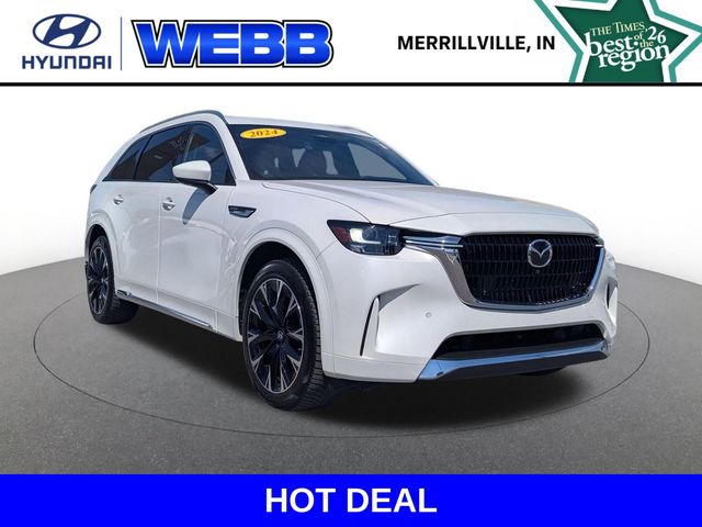 Rhodium White Premium 2024 Mazda CX-90 3.3 Turbo S Premium Plus AWD SUV / Crossover All-Wheel Drive 8-Speed Automatic