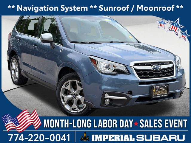 Heritage Blue Metallic 2018 Subaru Forester SUV / Crossover All-Wheel Drive Continuously Variable Transmission
