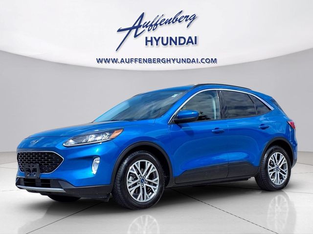 Blue Metallic 2021 Ford Escape SUV / Crossover Front-Wheel Drive 8-Speed Automatic