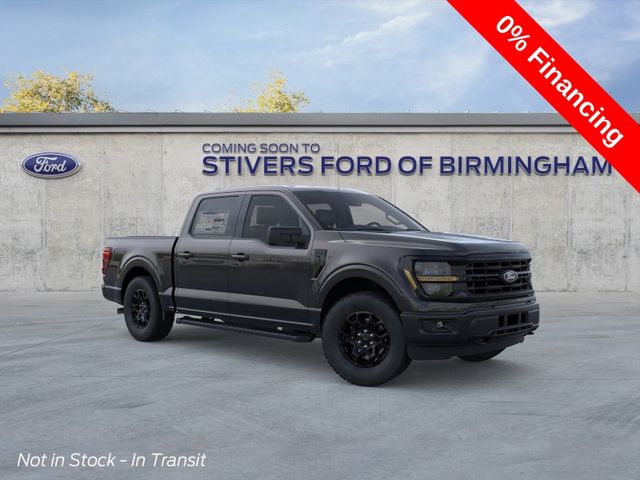 Black Metallic 2026 Ford F-150 Pickup Truck Four-Wheel Drive Automatic