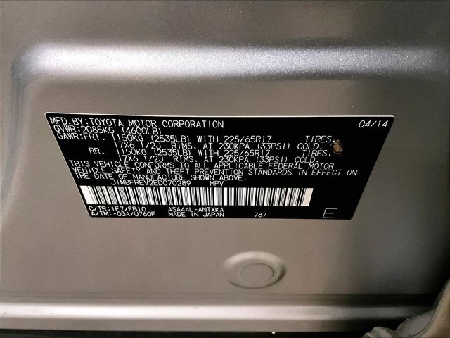 2014 Toyota RAV4 LE Silver at Auto Express Mitsubishi