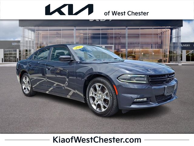 Gray (Maximum Steel Metallic Clearcoat) 2016 Dodge Charger SXT AWD Sedan All-Wheel Drive 8-Speed Automatic