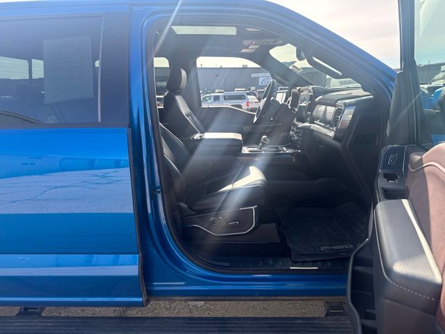 2021 Blue Ford F-150 Lariat 4X4 Truck