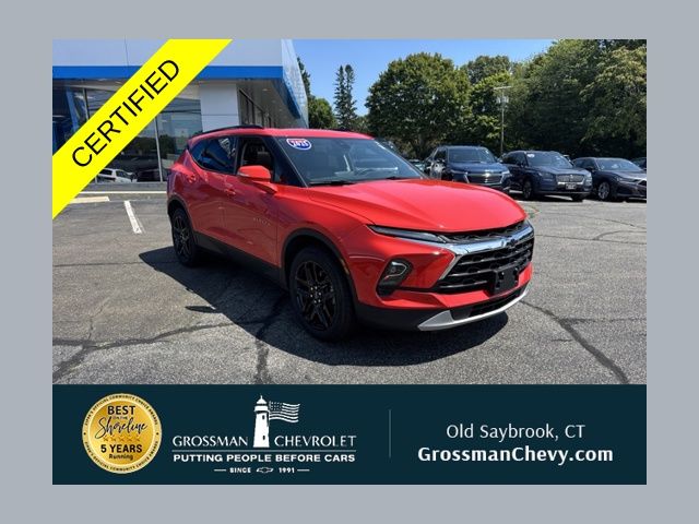 Habanero Orange 2025 Chevrolet Blazer SUV / Crossover All-Wheel Drive 9-Speed Automatic Overdrive