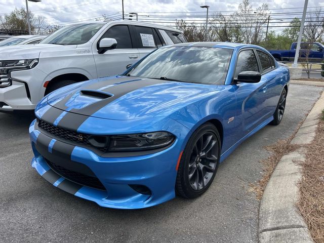 B5 Blue Pearlcoat 2023 Dodge Charger Scat Pack RWD Sedan Rear-Wheel Drive 8-Speed Automatic