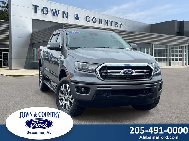 Carbonized Gray Metallic 2021 Ford Ranger Lariat SuperCrew RWD Pickup Truck 4X2 Automatic