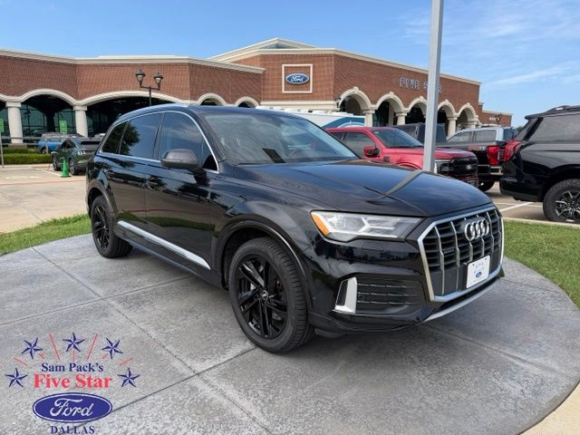 Orca Black Metallic 2020 Audi Q7 SUV / Crossover All-Wheel Drive 8-Speed Automatic