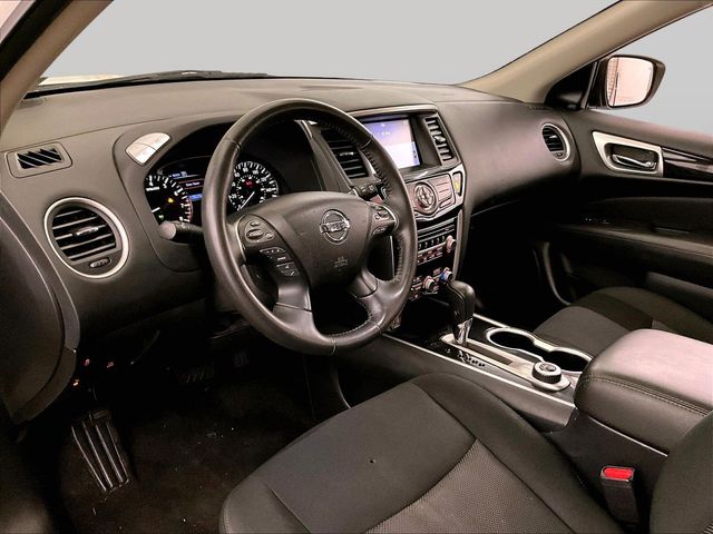 2020 Nissan Pathfinder SV White at Phil Fitts Ford