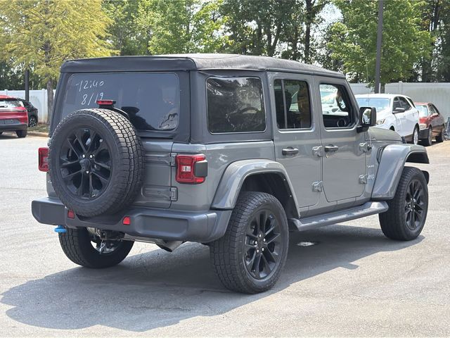 Used 2022 Gray Jeep Unlimited Sahara 4xe image 12
