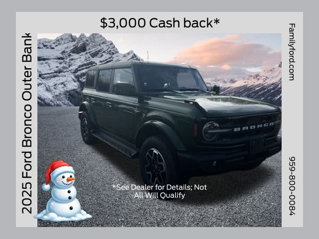 2025 Ford Bronco Outer Banks 4-Door 4WD