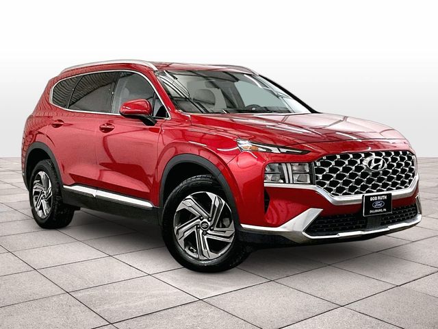 2021 Hyundai Santa Fe SEL Red at Bob Ruth Ford