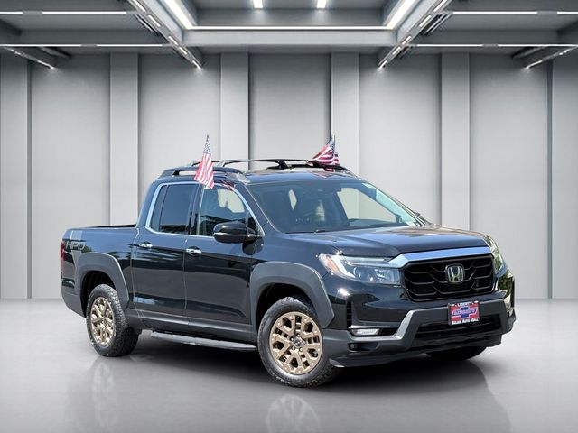 Crystal Black Pearl 2022 Honda Ridgeline RTL-E AWD Pickup Truck All-Wheel Drive 9-Speed Automatic