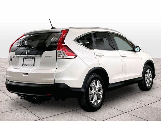2014 Honda CR-V EX-L White at Phil Fitts Ford