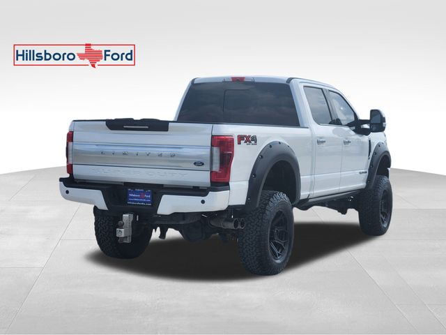 2019 White Platinum Metallic Tri-Coat Ford Super Duty F-250 SRW Limited 4X4 Truck