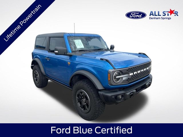Velocity Blue Metallic 2023 Ford Bronco SUV / Crossover Four-Wheel Drive Automatic