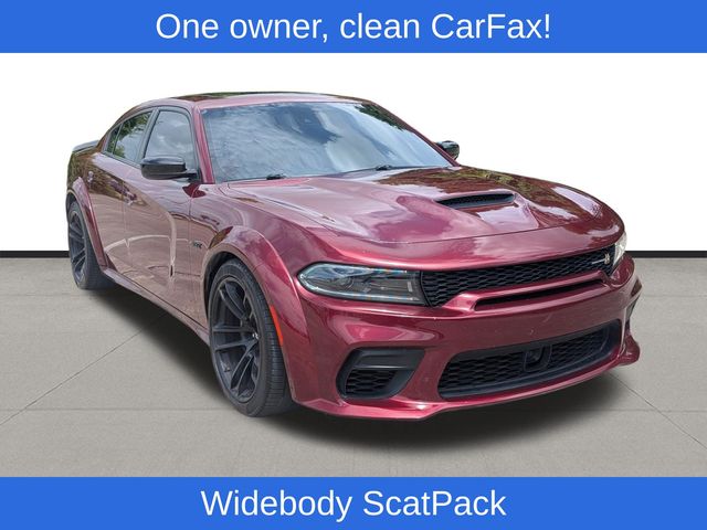 2023 Dodge Charger R/T Scat Pack Widebody Red at Durrett Motor Company