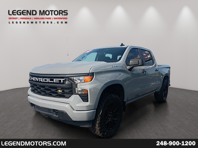 2024 Chevrolet Silverado 1500 Custom Crew Cab 4WD