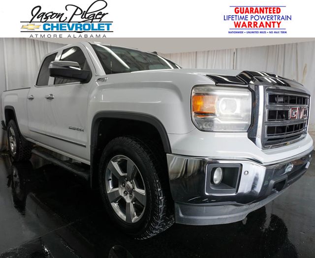 Summit White 2014 GMC Sierra 1500 Pickup Truck Four-Wheel Drive 6-Speed Automatic Overdrive