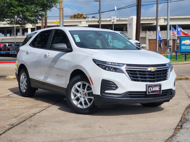 2024 Chevrolet Equinox LS White at Wharton Ford