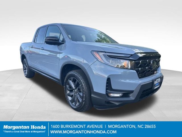 Sonic Gray Pearl 2024 Honda Ridgeline Sport AWD Pickup Truck All-Wheel Drive 9-Speed Automatic