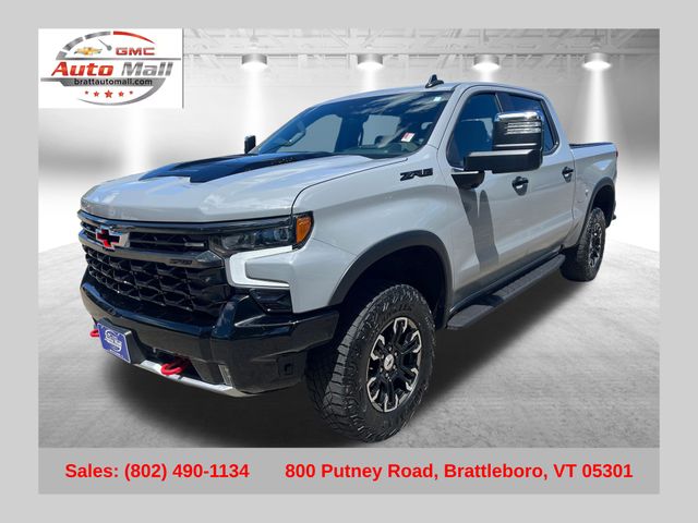 Slate Gray Metallic 2024 Chevrolet Silverado 1500 Pickup Truck Four-Wheel Drive Automatic