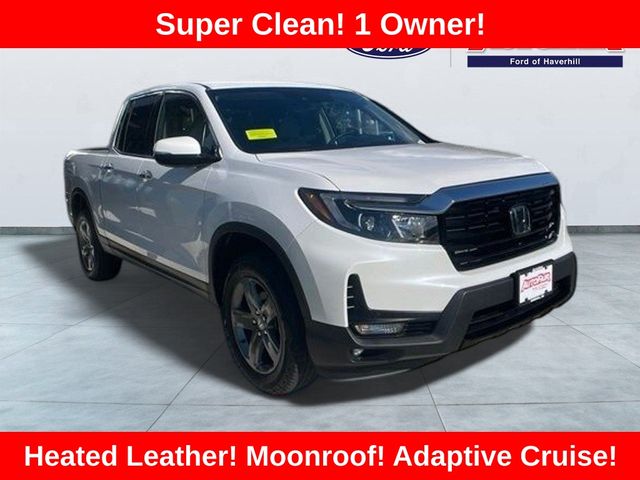 White 2023 Honda Ridgeline Pickup Truck All-Wheel Drive 9-Speed Automatic