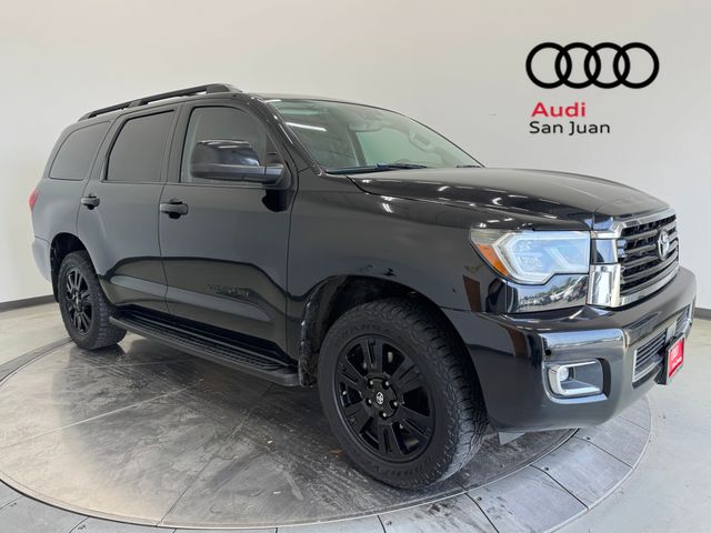 Midnight Black Metallic 2018 Toyota Sequoia TRD Sport 4WD SUV / Crossover Four-Wheel Drive 6-Speed Automatic
