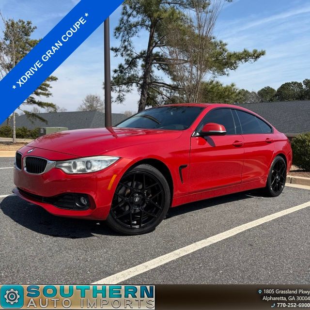 Melbourne Red Metallic 2015 BMW 4 Series 428i xDrive Gran Coupe AWD Sedan All-Wheel Drive 8-Speed Automatic