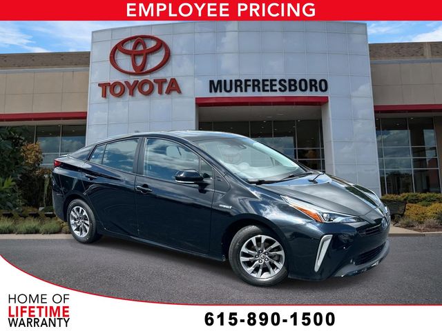 Midnight Black Metallic 2022 Toyota Prius Hatchback Front-Wheel Drive Continuously Variable Transmission