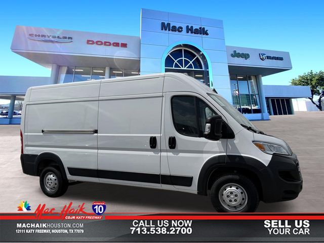 Bright White Clearcoat 2023 RAM ProMaster 2500 159 High Roof Cargo Van FWD Van Front-Wheel Drive 9-Speed Automatic
