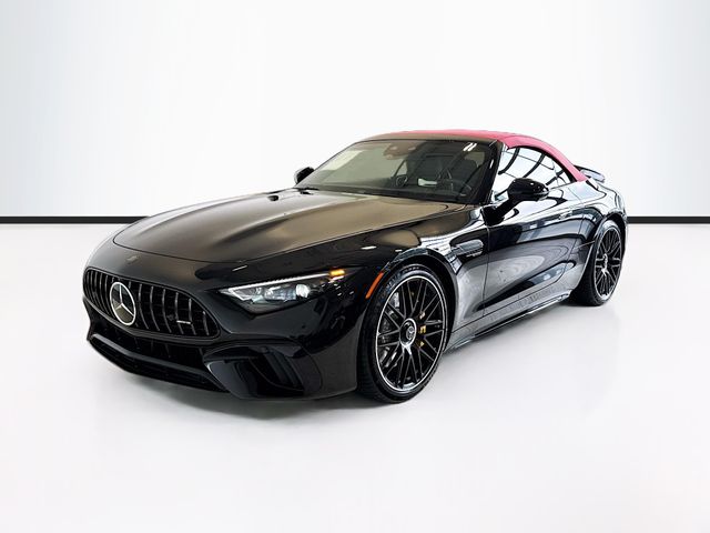 Obsidian Black Metallic 2026 Mercedes-Benz SL-Class Convertible All-Wheel Drive 9-Speed Automatic
