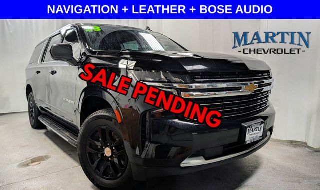 Black 2023 Chevrolet Suburban LT 4WD SUV / Crossover Four-Wheel Drive