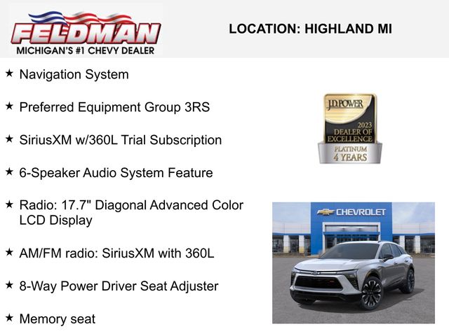 New 2025 Chevrolet Blazer EV For Sale in New Hudson, MI