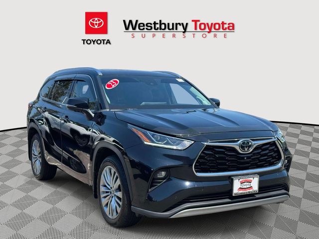 Midnight Black Metallic 2023 Toyota Highlander SUV / Crossover All-Wheel Drive 8-Speed Automatic