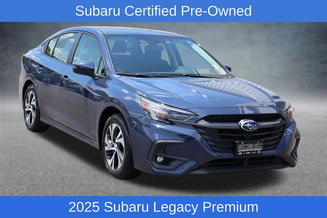 Cosmic Blue Pearl 2025 Subaru Legacy Premium AWD Sedan All-Wheel Drive Continuously Variable Transmission