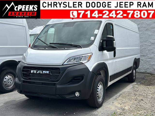Bright White Clearcoat 2024 RAM ProMaster Van Front-Wheel Drive 9-Speed Automatic