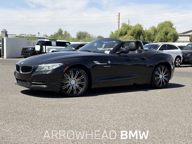 Black Sapphire Metallic 2014 BMW Z4 sDrive28i Roadster RWD Convertible Rear-Wheel Drive 6-Speed Manual