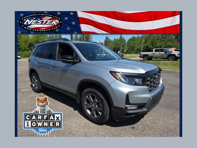 Silver 2024 Honda Passport TrailSport AWD SUV / Crossover All-Wheel Drive 9-Speed Automatic