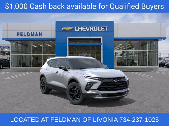 Sterling Gray Metallic 2026 Chevrolet Blazer SUV / Crossover 9-Speed Automatic Overdrive