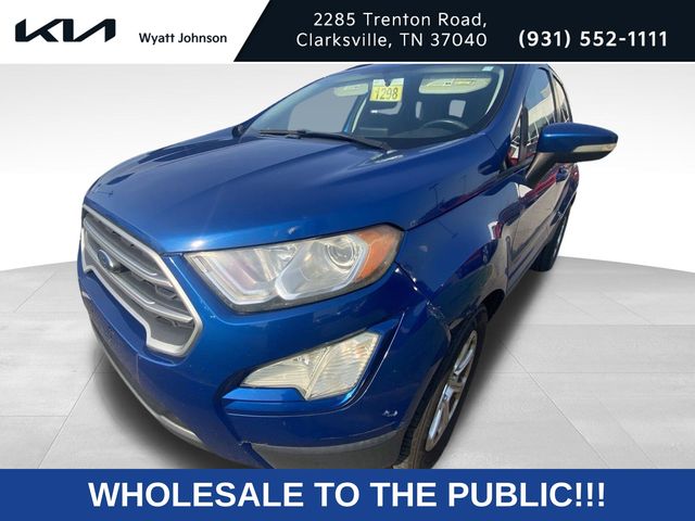 Lightning Blue Metallic 2018 Ford EcoSport SUV / Crossover Front-Wheel Drive 6-Speed Automatic